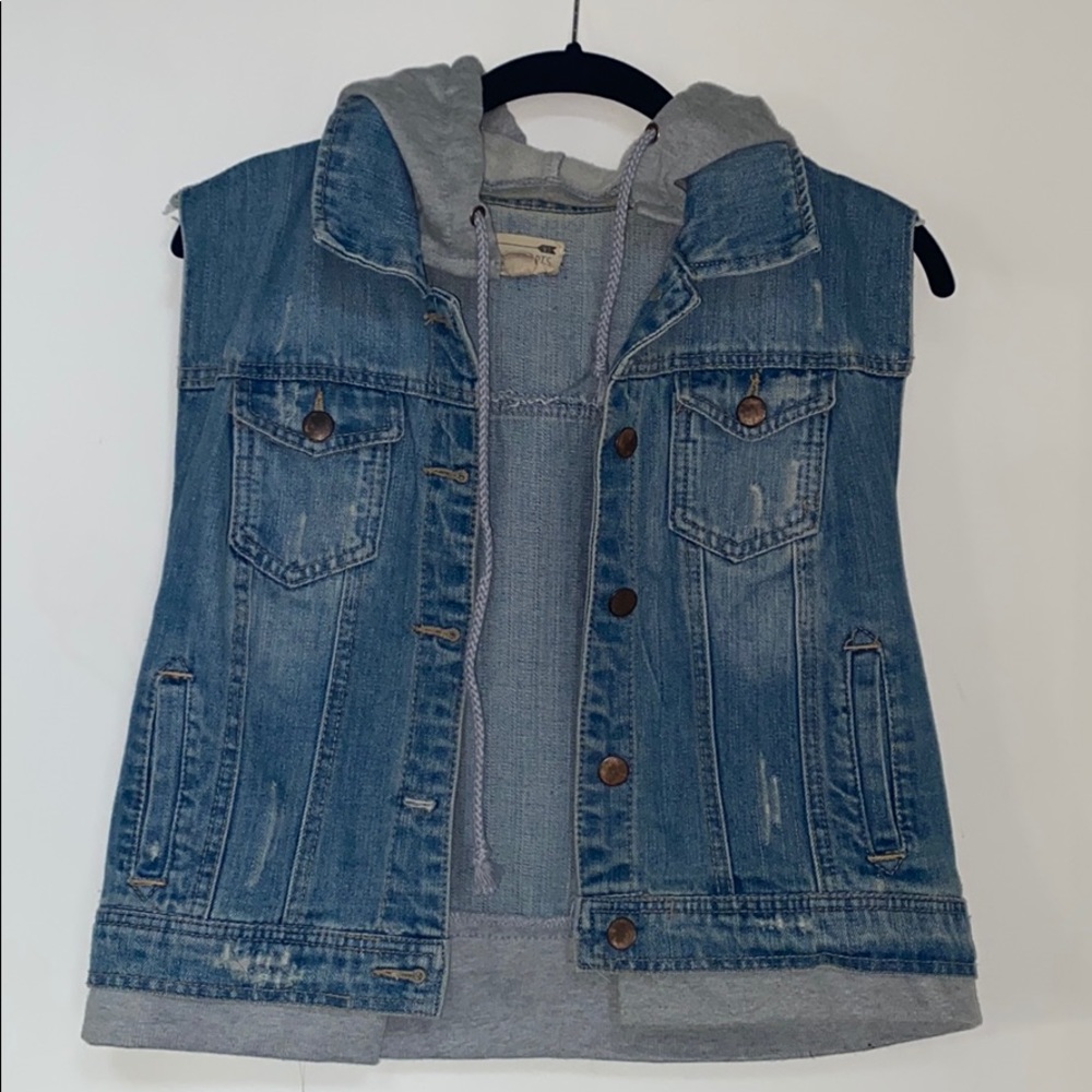 Pacsun Jean Vest